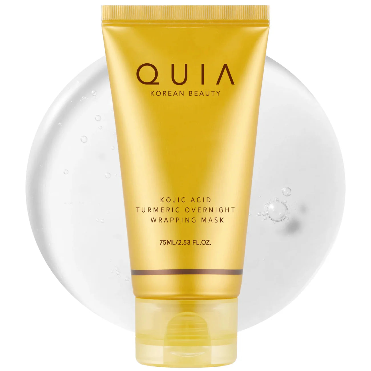 QUIA by GlowCare Korean Facial Mask with Turmeric and Collagen